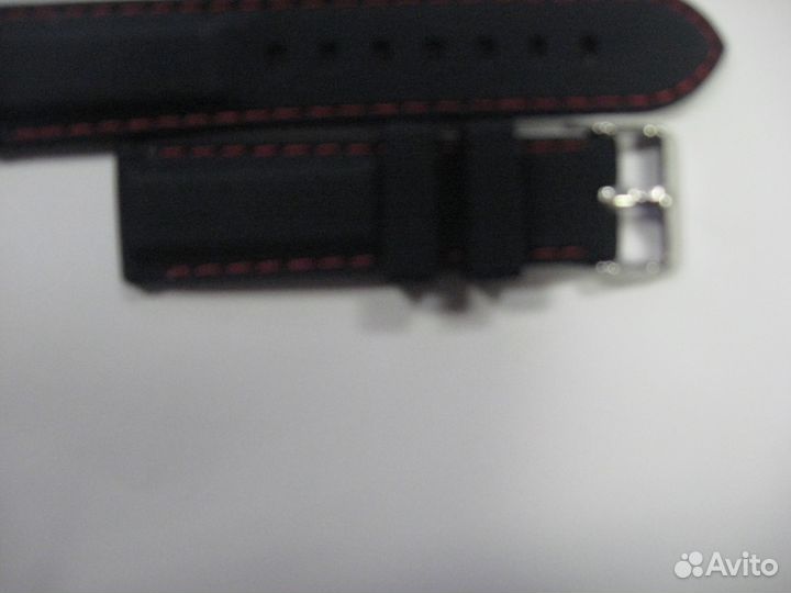 Кожаный и силиконовый ремень для часов