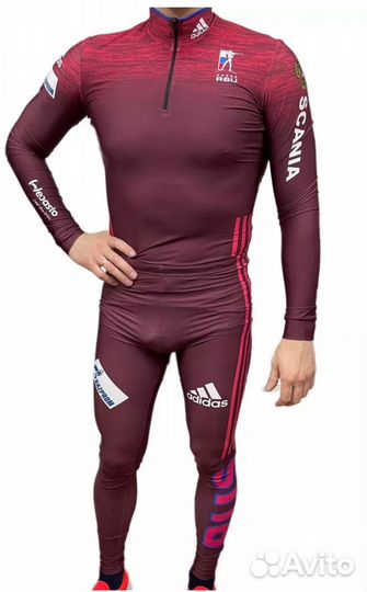 Комбинезон раздельный тонкий Биатлон новый