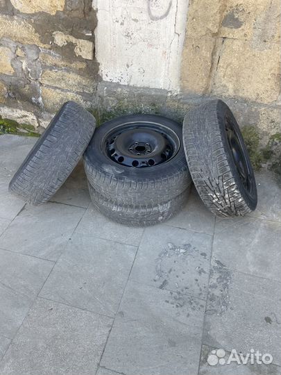 Колеса r 15 на поло липучки