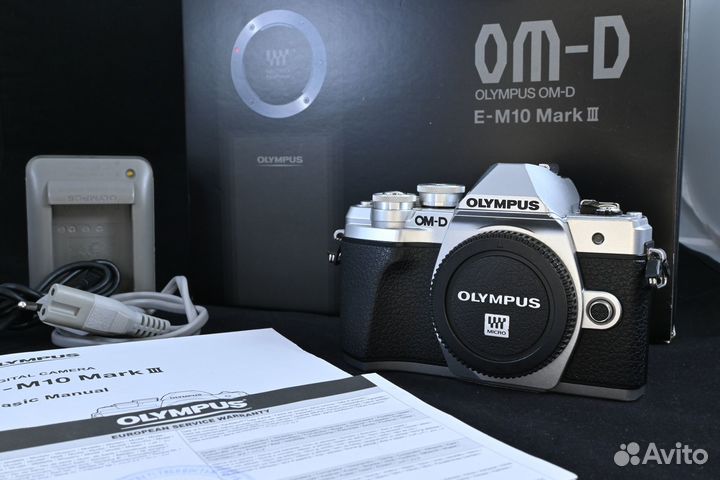 Olympus OM-D E-M10 Mark III body silver