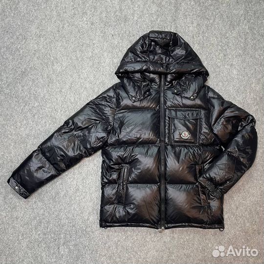 Зимний пуховик Moncler (живые фото)