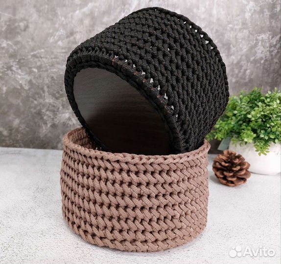 Корзинка для хранения, ручная работа