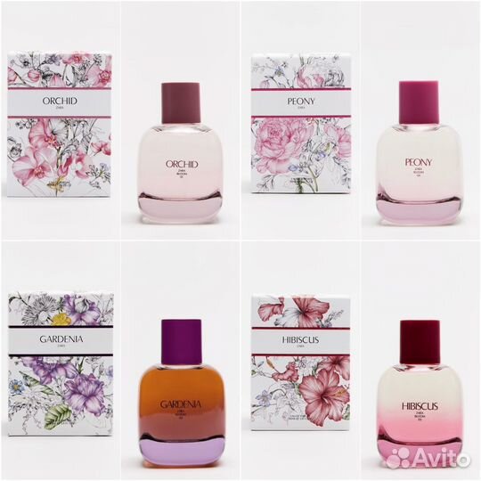 Духи zara женские все варианты