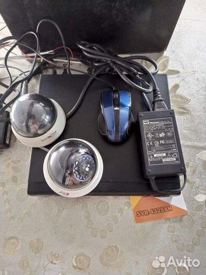 Комплект видеонаблюдения 4 камеры бу