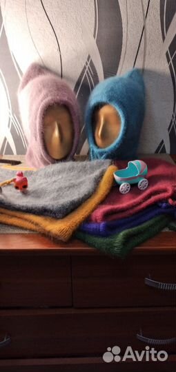 Вязанные капоры