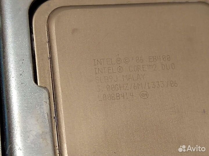 Материнская плата с процессором