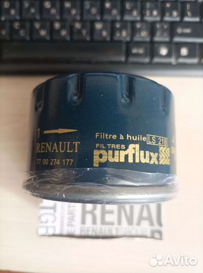 Фильтр масляный Renault 7700274177,8200768913