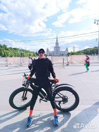 Мощный электровелосипед (фэтбайк)