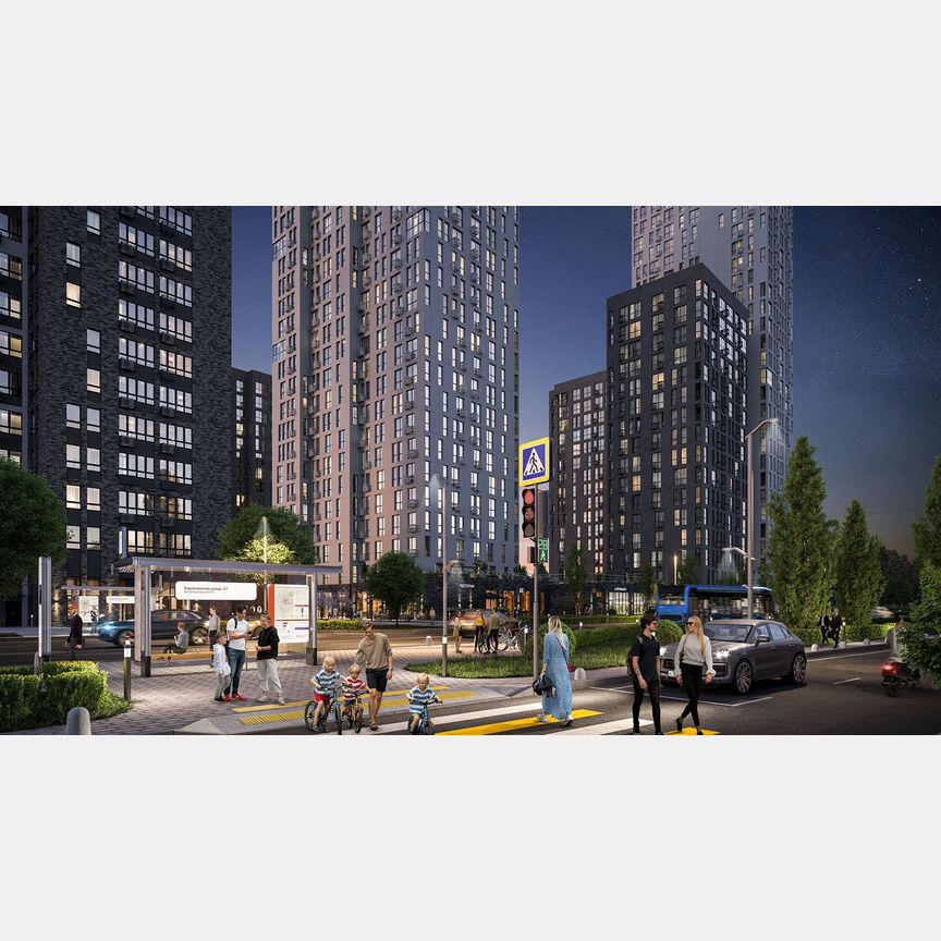 1-к. квартира, 30,4 м², 27/30 эт.