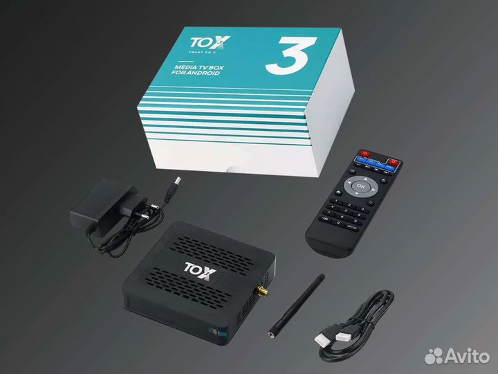 Tox3 4/32 смарт тв, новая ревизия