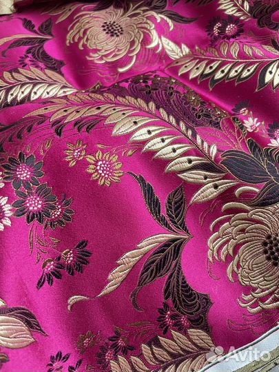 Ткань отрез 80-х - 90-х, 4,5/0,75 м, ретро ткань