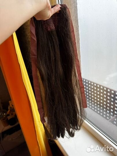 Шиньон хвост