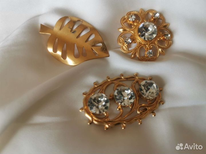 Винтажные броши СССР