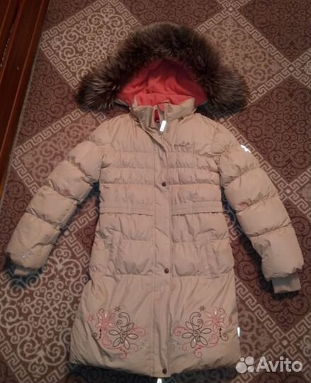 Пуховик на девочку 158 164