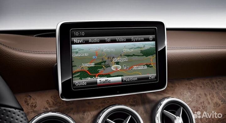 Карта навигации mercedes NTG5.1 2023