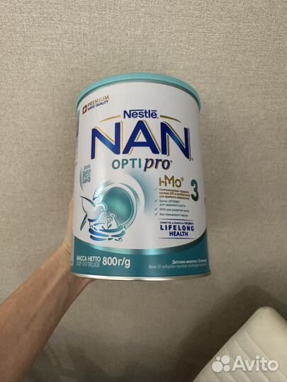 Смесь нан 3 opti pro