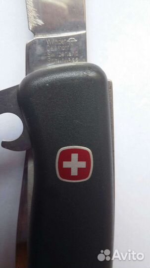 Нож складной швейцарский