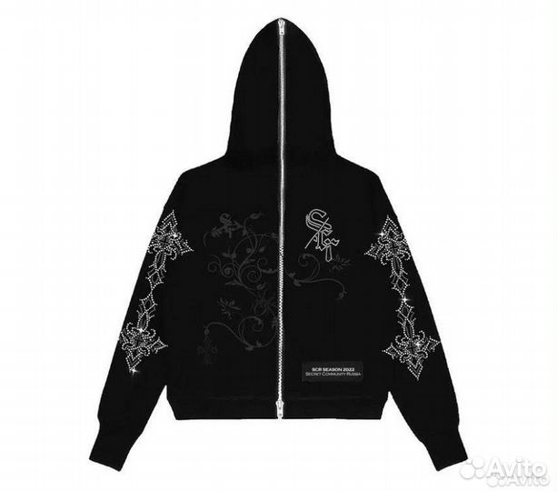 Зип худи scr merch