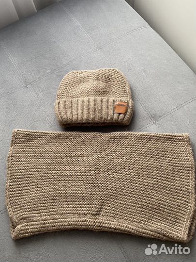 Комплект шапка и шарф