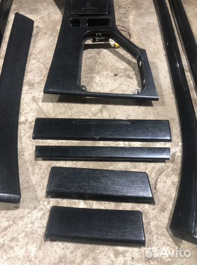 Молдинги BMW E39 тёмные