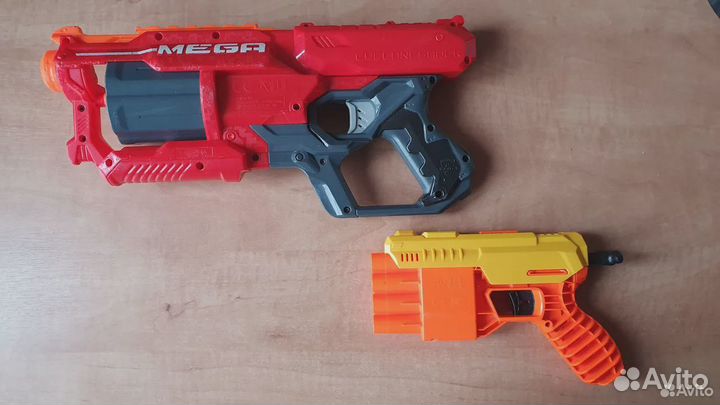 Nerf Alpha Strike и mega cycloneshock