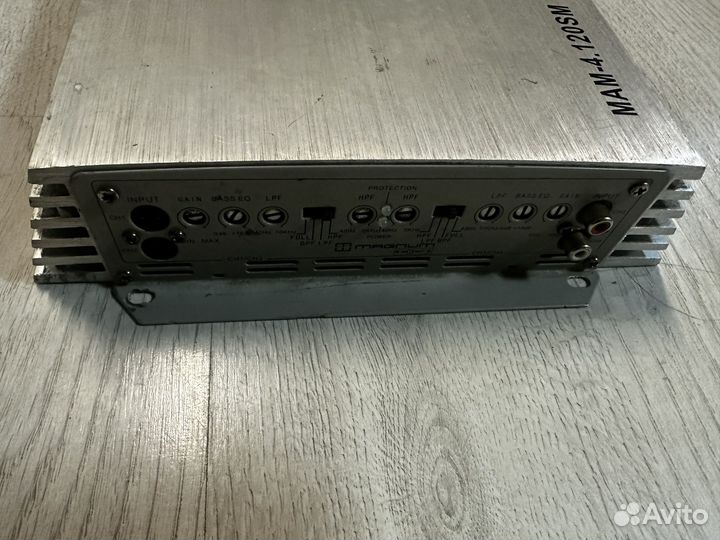 Усилитель 4 канальный magnum