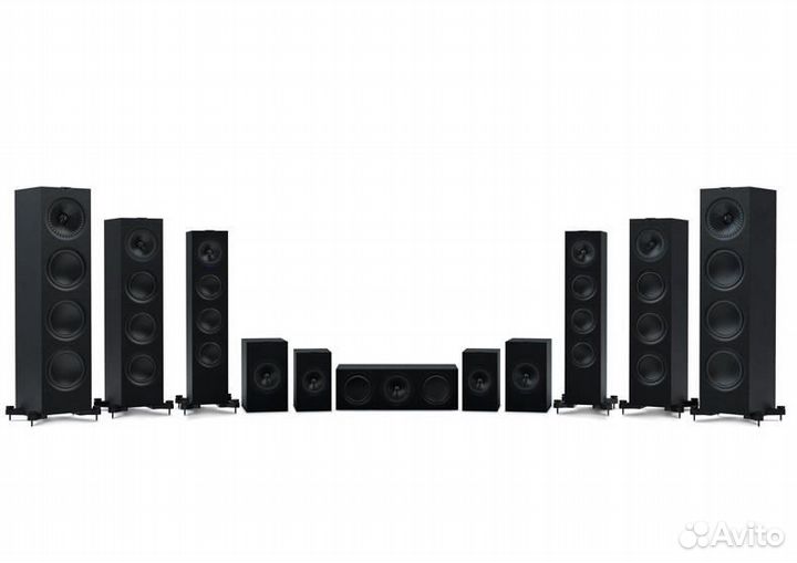 Полочная акустика KEF Q350 Satin Black