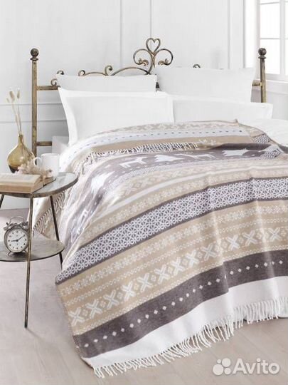 Плед новогодний