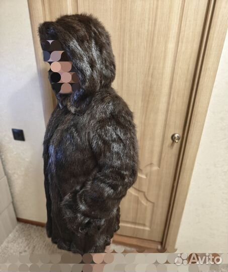 Шуба полушубок нутрия