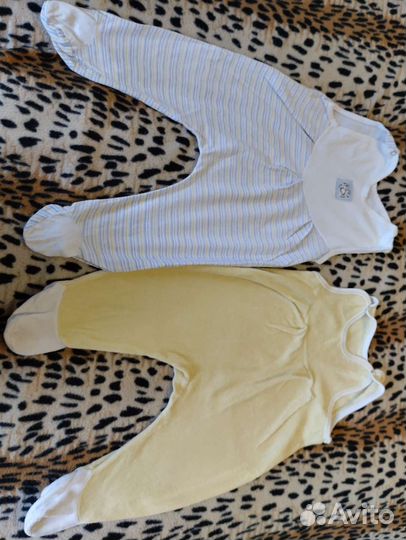 Вещи на новорожденного мальчика от 56-62 р.пакетом