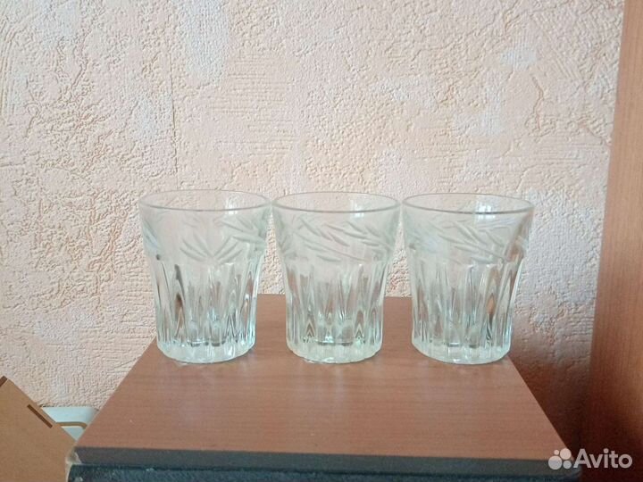Хрустальные рюмки СССР и стопки