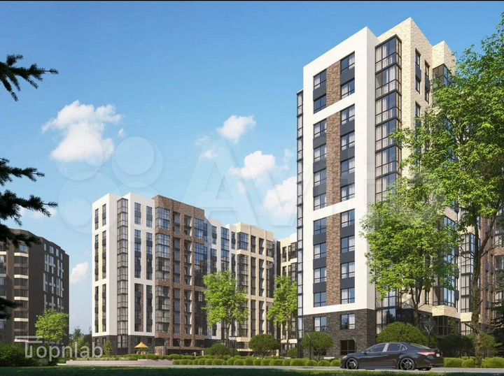 1-к. квартира, 41,8 м², 9/13 эт.