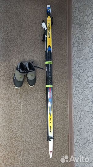 Лыжи беговые Fischerс ботинками