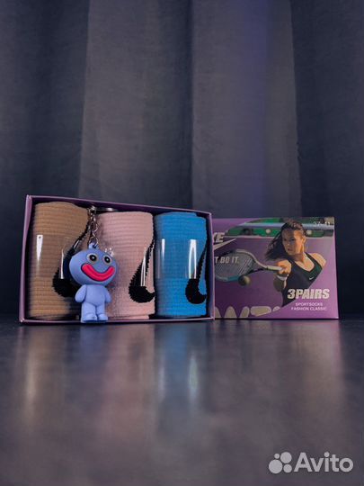 Носки Nike высокие цветные