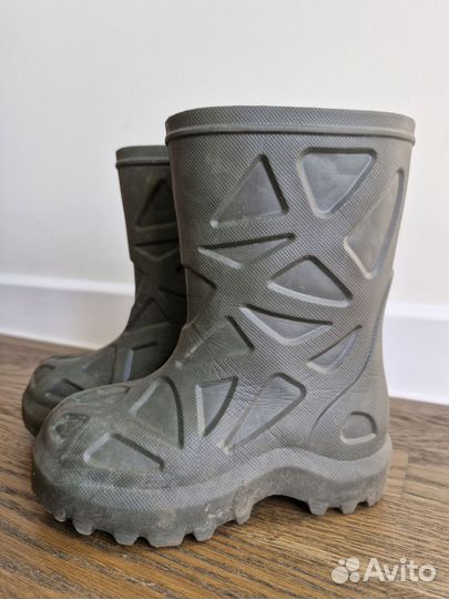 Детские резиновые сапоги 23 24 размер