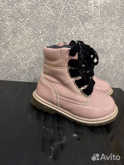 Ботинки осенние для девочки 22 размер