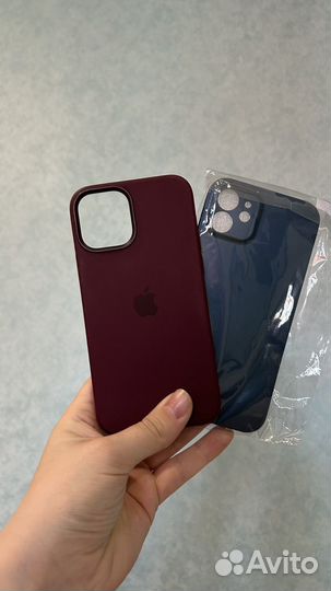 Чехол на iPhone 12 magsafe silicone