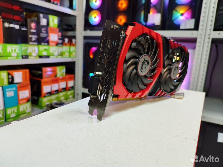 Видеокарта MSI GTX 1050 Ti gaming X
