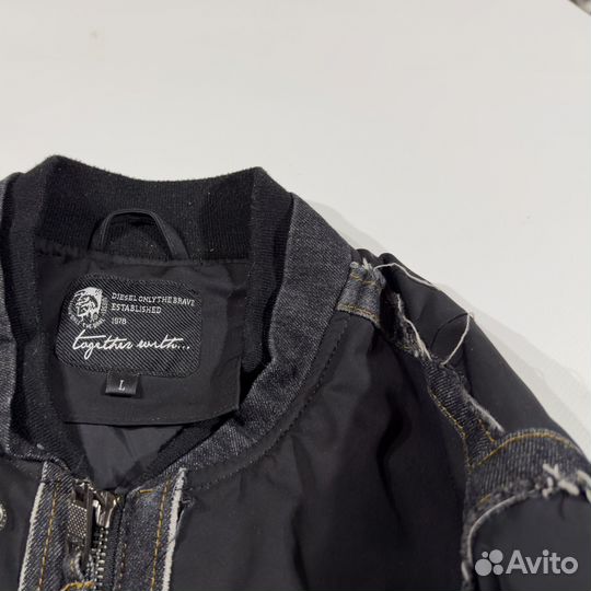 Бомбер distress (diesel type balenciaga alyx )