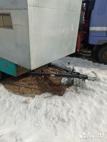 Съёмный модуль в прицеп вместе с прицепом