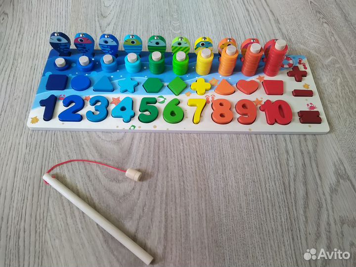 Деревянные развивающие игрушки