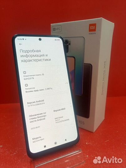 Xiaomi Redmi Note 10S, 6/128 ГБ