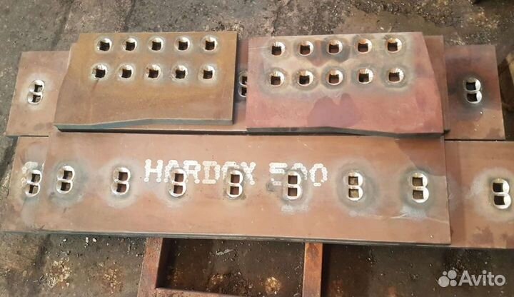 Изделия из стали Hardox, Quard, Magstrong и др