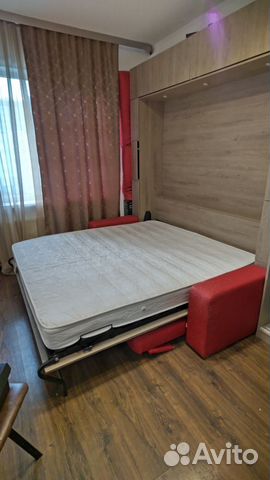 Шкаф кровать трансформер с диваном бу , ширина 225, глубина 120, высота ...