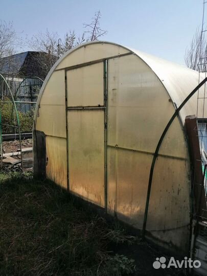 Теплица поликарбонат бу