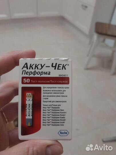 Тест полоски акку чек перформа