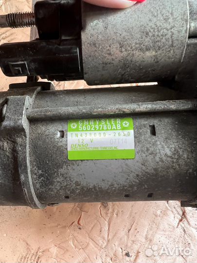 Стартер jeep grand Cherokee 3.0 L бензин