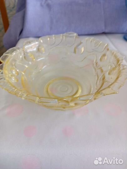 Вазы цветное стекло винтаж