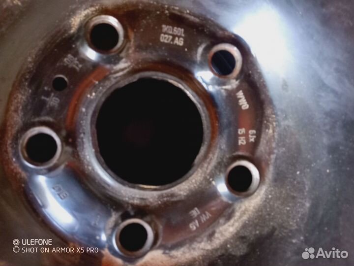 Штамповки диски р 15 семейство VAG