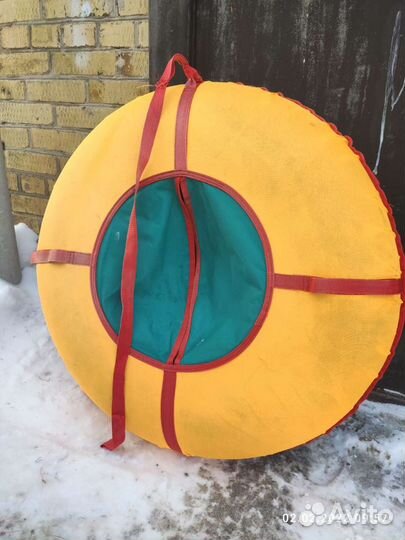Тюбинг, 105 см. (ватрушка, сноу-тюб), б/у